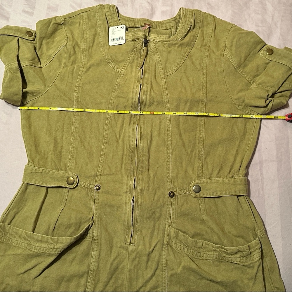 Free People Let’s Ride Shortalls - Picture 6 of 8